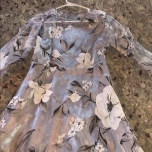 Petite medium silver dress